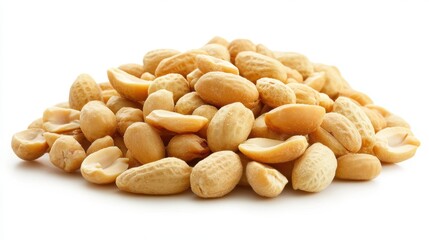 A smooth, creamy, golden-hued spread, made from roasted peanuts and a touch of sweetness, perfect for sandwiches, toast, and baked goods.