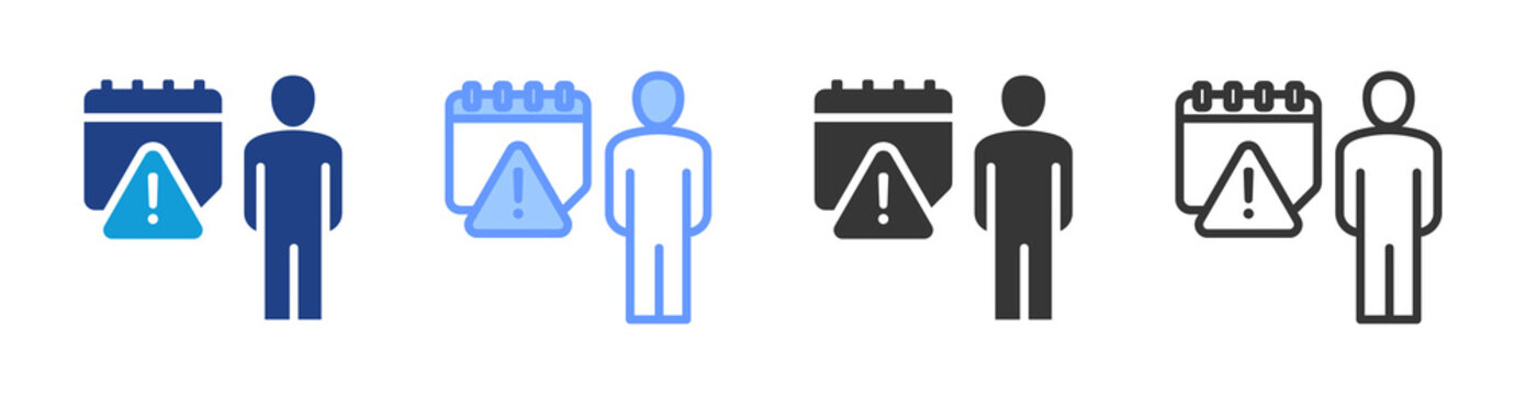 Mtbf icon set multiple style collection