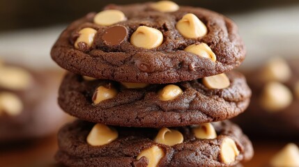 Golden brown cookies, studded with peanut butter chips, baked until their edges were crispy and the centers oozed molten chocolate, a symphony of flavor and texture.