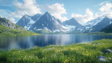 Mountain Rock Leap Sunset Adventure