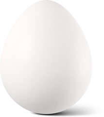 3D White egg