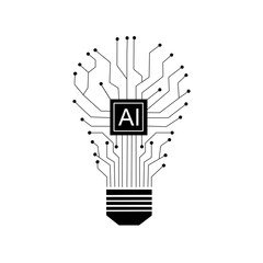 Geometric background and high tech circuit board connection system