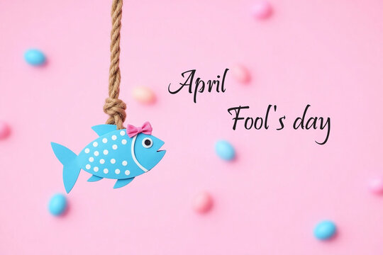 保障できる April Fool's Day フラワー・リース