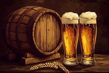 Raise a Glass The Essence of a Classic Pub in Art