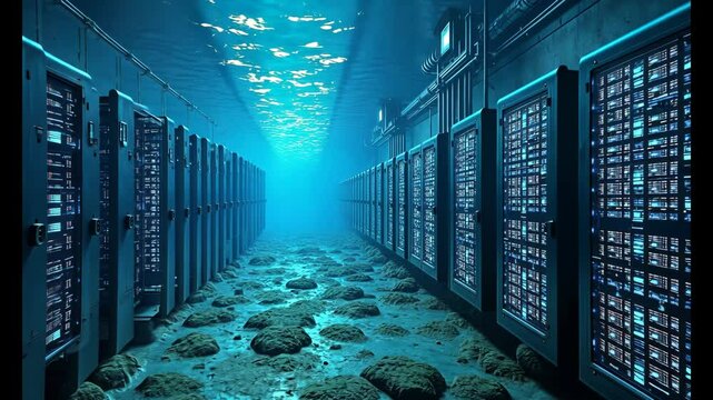 Underwater Data Center Concept