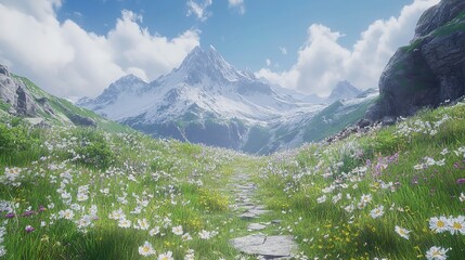 Enchanted Forest Sunrise with Sunbeams and Glittering Air Particles