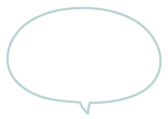 シンプルなフキダシ