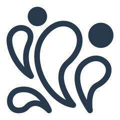 Playful Water Splash for Songkran Festival