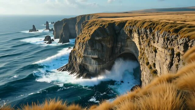 Escape to paradise: breathtaking coastal cliffs and ocean views that will leave you speechless