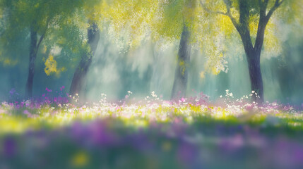Obraz premium Beautiful cosmos flowers in the garden with sun light and bokeh effect, Colorful flower meadow with sunbeams and bokeh lights in summer season, Beautiful natural spring summer background.