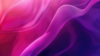 Obraz premium Beautiful flowing abstract artwork comprised of smooth and colorful layers