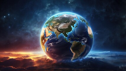 A satellite view of Earth at night, highlighting the eastern United States and parts of Central America and the Caribbean.