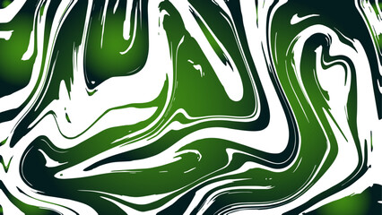 Abstract cover melted marble stripes. Liquefy colorful Bright flowing striped stain texture. Gradient ink splash with swirls on white background. Template for brochures, posters, covers, banners, flye