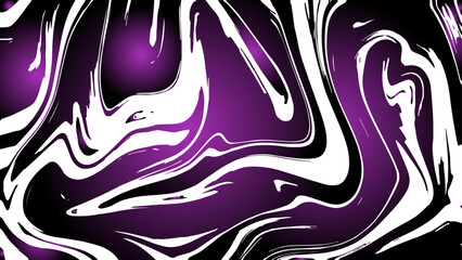 Abstract cover melted marble stripes. Liquefy colorful Bright flowing striped stain texture. Gradient ink splash with swirls on white background. Template for brochures, posters, covers, banners, flye