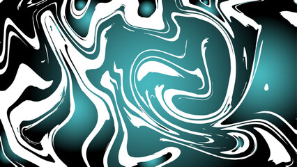 Abstract cover melted marble stripes. Liquefy colorful Bright flowing striped stain texture. Gradient ink splash with swirls on white background. Template for brochures, posters, covers, banners, flye