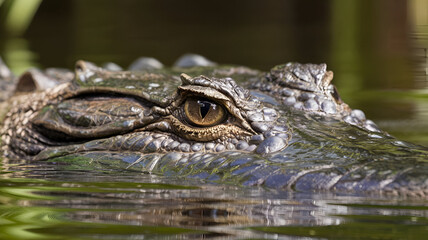 Obraz premium close up of a crocodile
