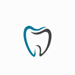 Dental logo, dental, tooth, dentist, dentistry, smile, happy dental logo fully editable vector template