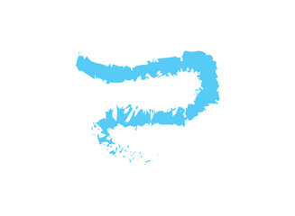 Set of an Artistic Brushstroke Illustration