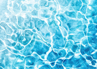 Obraz premium Soft sunlit water texture with natural wave ripples creates serene atmosphere