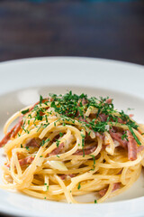 Italian food lunch pasta spaghetti pizza mozarrela restaurant menu