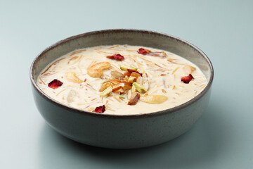 Sheer khurma or sheer khorma is a festival vermicelli pudding prepared by Muslims on Eid ul-Fitr and Eid al-Adha in Pakistan, Afghanistan, India and parts of Central Asia.