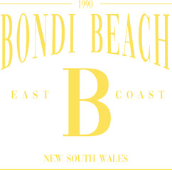 Bondi beach australia straya oz aus pink sydney Trending Whreaf Graphic Tee t-shirt logo slogan graphic artwork typography tote badge emblem crest  layout y2k fashion 