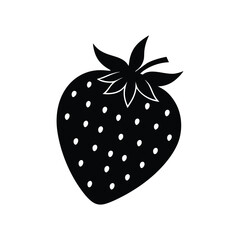 vector illustration of a strawberry