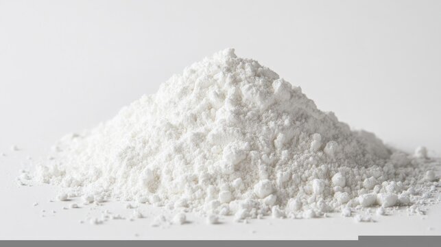 Stearin, a white, odorless powder, derived from stearic acid, commonly used in various industrial and food applications