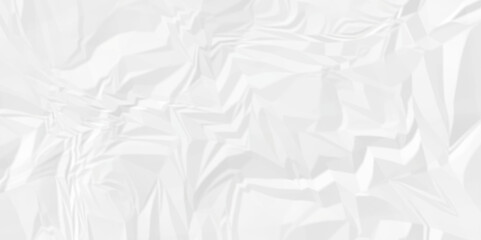 White crumple Abstract obsolete billboard rumple. wrinkle ripped creased white crumple aged closeup craft document grunge recycling paper background.	
