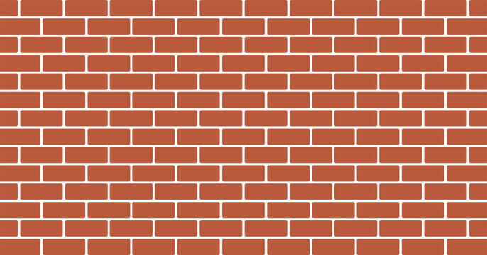 red brick wall background, brick wall pattern