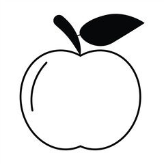Apple vector symbol icon