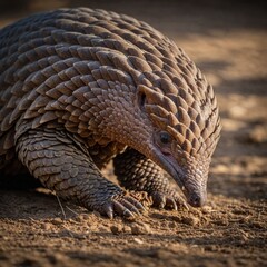 Obraz premium close up of a crocodile head