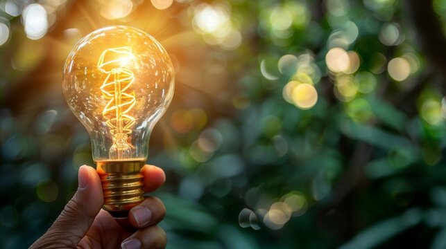 Improving home energy efficiency to lower carbon footprint with energy saving light bulbs