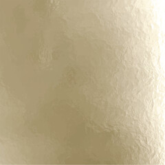 Brushed gold surface. Golden gradient metal background. Abstract metal foil texture. Vector illustration