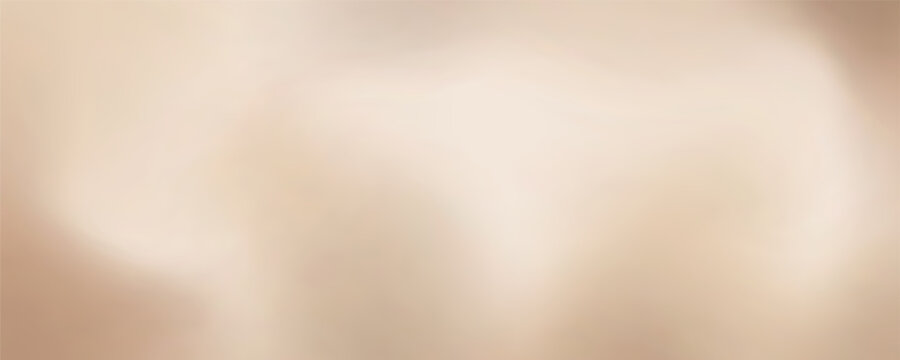 Background with beige gradient texture. Light nude color gradation. White and creamy brown neutral abstract backdrop. Neutral champagne elegant warm and soft bg.