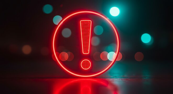 A businessman with magnifier monitors an incident and investigates it with exclamation attention signs, as part of incident management and root cause analysis.