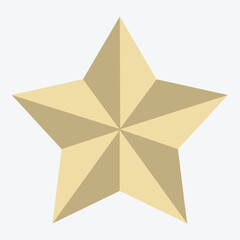 Obraz premium Vector illustration geometric star design.