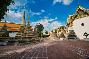 Fototapeta premium Wat Pho Temple, Bangkok , Thailand