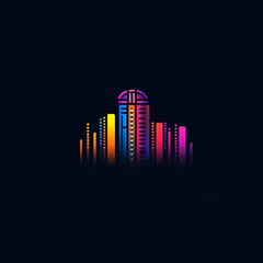 Vintage Microphone with Grunge Texture and Light Streaks