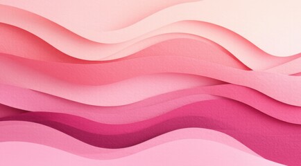 Abstract waves of pink, creating a soft, flowing design.