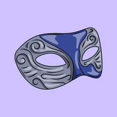 Ornate Venetian Mask for Masquerade Parties and Celebrations