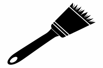 brush line art silhouette vector illustration