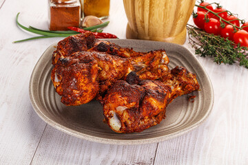 Indian tandoori turkey shoulder wing