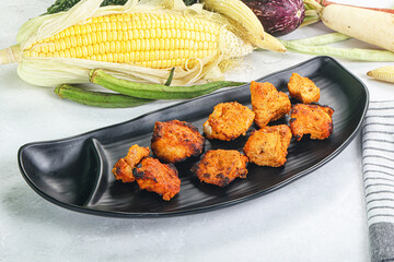 Indian cuisine - Fish Tikka barbecue