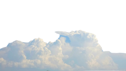 white clouds Isolated on a Transparent Background PNG	