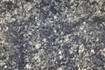 snow snowflake texture dark background, snow surface in winter, winter photography