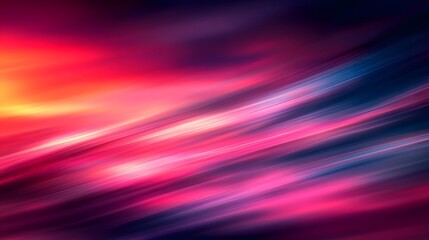 Fototapeta premium Bright vibrant streaks of color create a visually dynamic background image