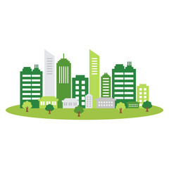 Urban Greening Illustration