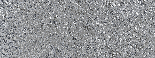 Silver metallic effect backdrop. Grainy chrome foil glitter effect. Grey chrome metal paper. Vector noise texture pattern. Abstract grainy banner bg. Modern luxury illustration. Minimal premium design