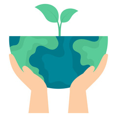 Reforestation Illustration